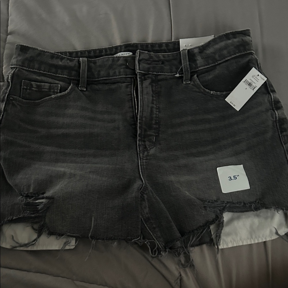 Old Navy Charcoal Jean Shorts